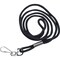 Sicurix Standard Lanyards, w/Hook, 36" L, 12/PK, Black 12PK BAU68939 - alternate 1